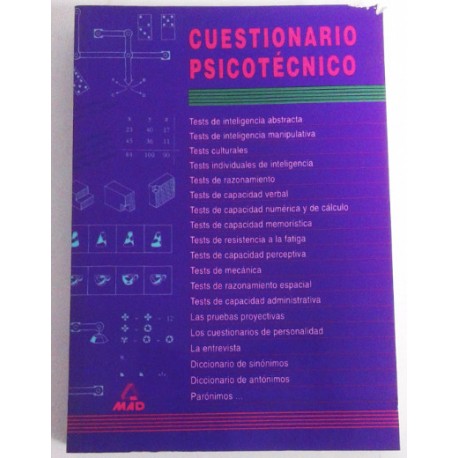 CUESTIONARIO PSICOTÉCNICO