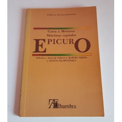 CARTA A MENECEO. MÁXIMAS CAPITALES