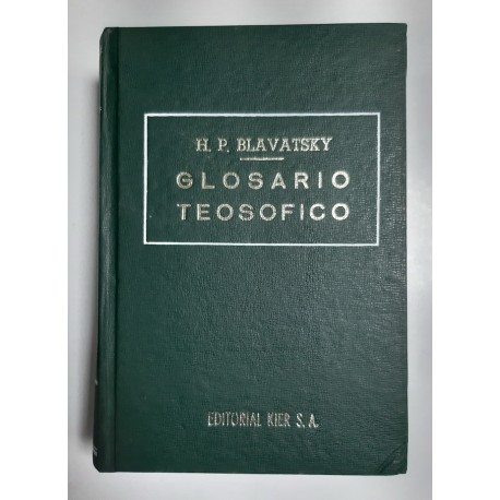 GLOSARIO TEOSÓFICO