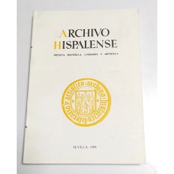 ARCHIVO HISPALENSE REVISTA HISTÓRICA, LITERARIA Y ARTISTICA Nº 218 AÑO 1988