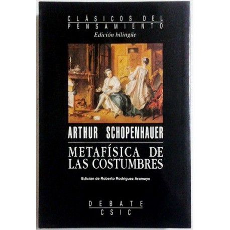 METAFÍSICA DE LAS COSTUMBRES