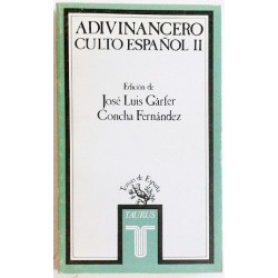 ADIVINANCERO CULTO ESPAÑOL 2 TOMOS