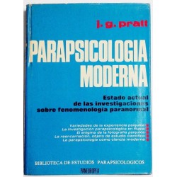 PARAPSICOLOGÍA MODERNA