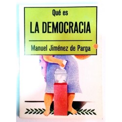 QUÉ ES LA DEMOCRACIA