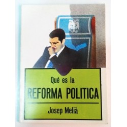 QUÉ ES LA REFORMA POLÍTICA