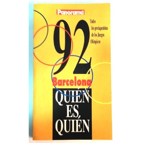 QUIÉN ES QUIÉN EN BARCELONA 92